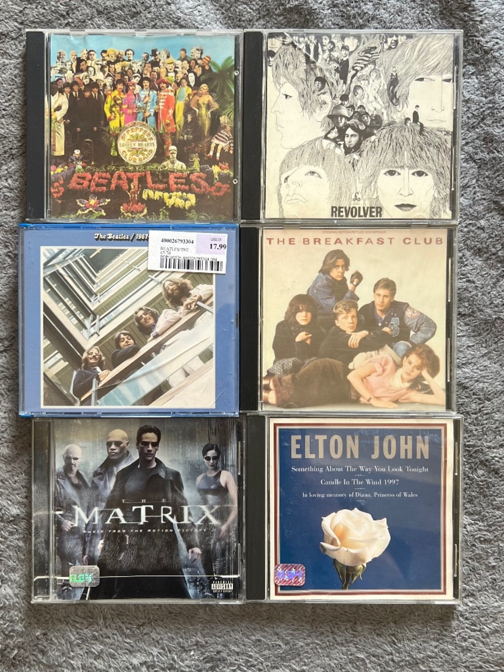 CD Beatles / Matrix / Breakfast Club / Elton Bundle